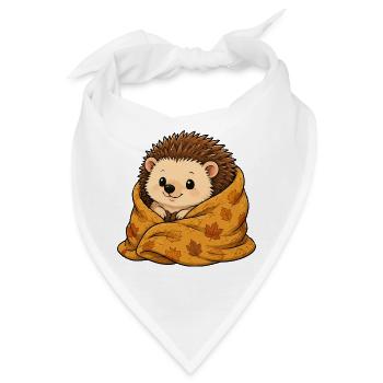 igel-decke - Bandana - Weiß - Vorne