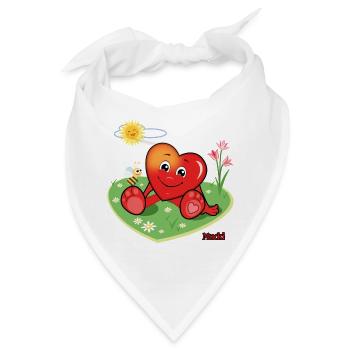 Mucki Little Bee - Bandana - Weiß - Vorne