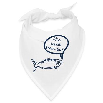 Verzweiflung Menschen - Bandana - Weiß - Vorne
