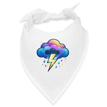 Blitz - Bandana - Weiß - Vorne