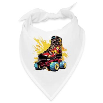 Rollerskates Grafik - Bandana - Weiß - Vorne