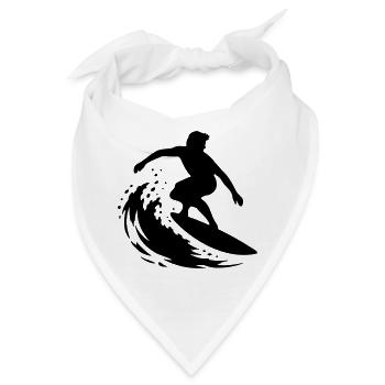 surfer_1 - Bandana - Weiß - Vorne
