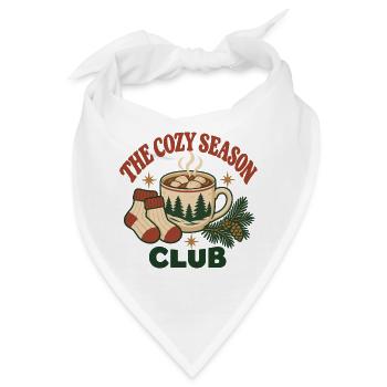 The Cozy Season Club - Bandana - Weiß - Vorne