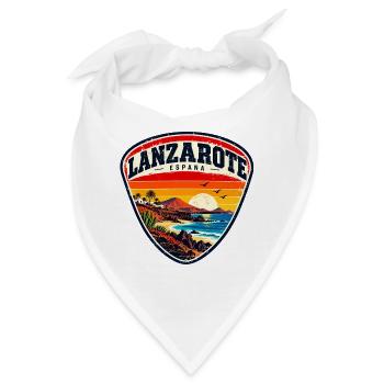 Lanzarote - Islas Canarias - Kanaren - Spanien - Bandana - Weiß - Vorne