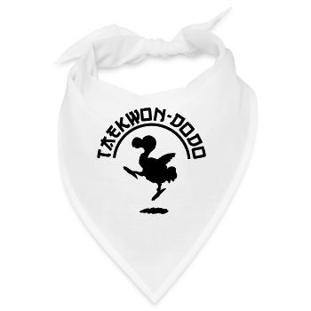 Taekwon-Dodo - Bandana - Weiß - Vorne
