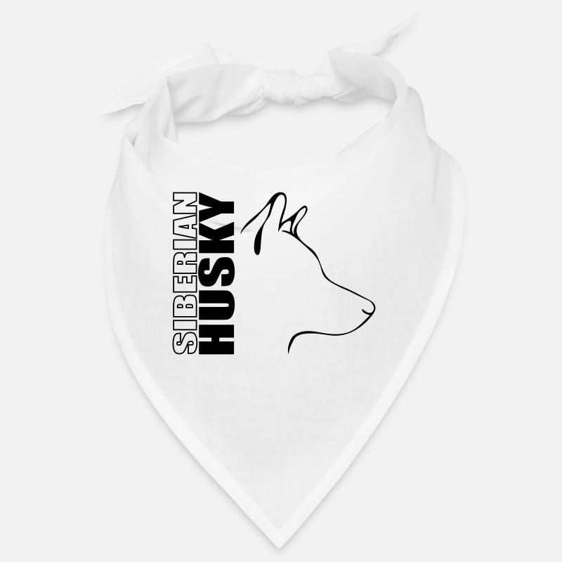 SIBERIAN HUSKY profil chien chiens Wilsigns Bandana