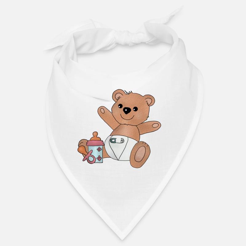 Teddy mit Flasche Bandana
