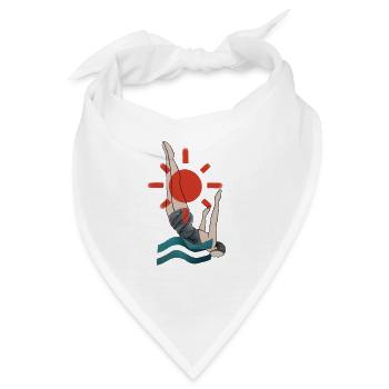 Sprung - Bandana - Weiß - Vorne