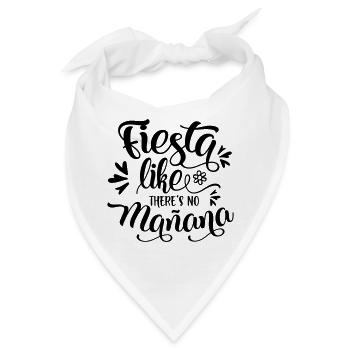 Fest wie es keine manana - Bandana - Weiß - Vorne