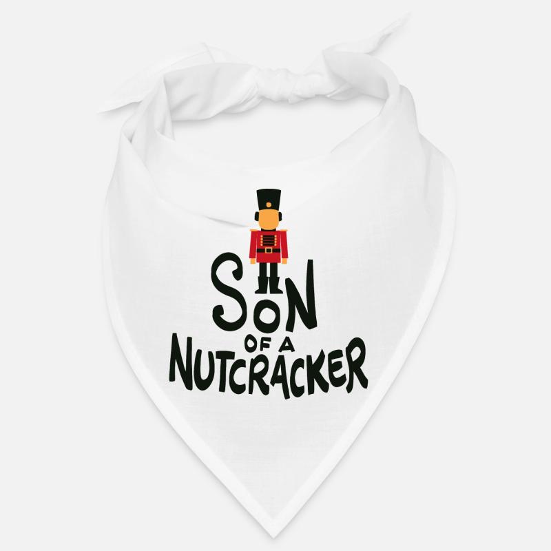 Sohn eines Nussknacker-Weihnachtskostüm-Wortspiel-Geschenks Bandana