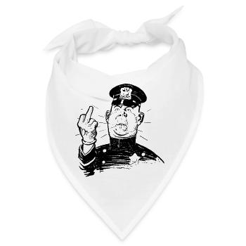 Police - Bandana - Weiß - Vorne