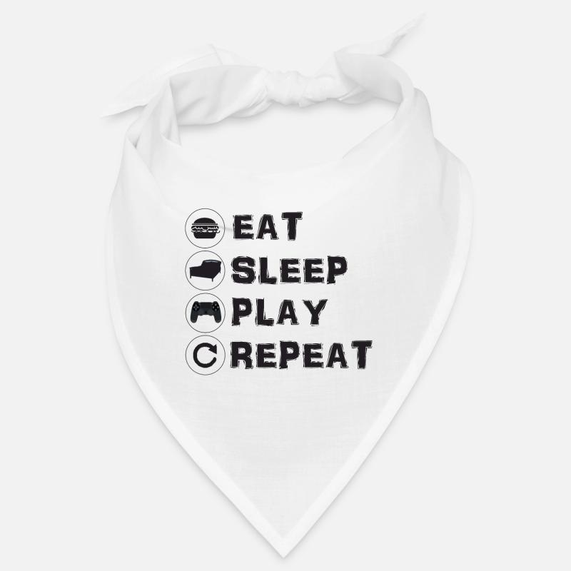 Eating, sleeping, playing, repeating Bandana