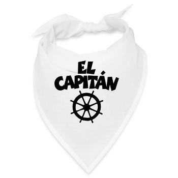 El Capitán - Bandana - Weiß - Vorne