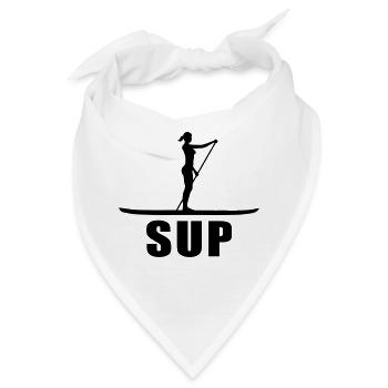 Stand Up Paddling - Bandana - Weiß - Vorne