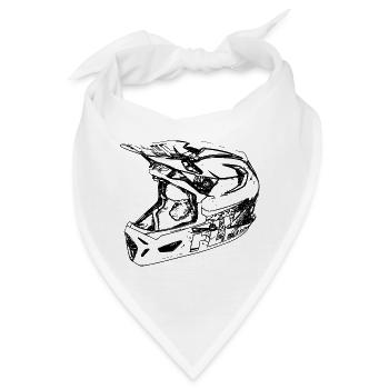 Helm - Bandana - Weiß - Vorne