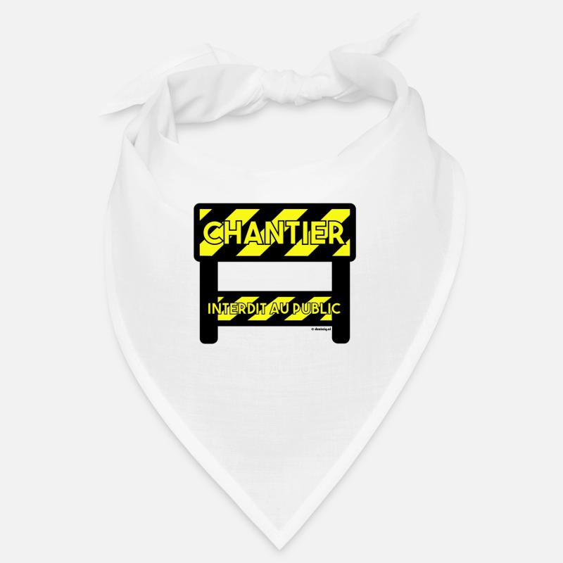 Work in progress - Bandana - white