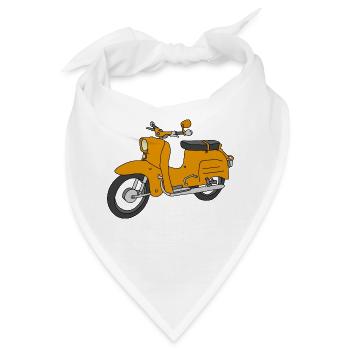 Schwalbe (saharabraun) - Bandana - Weiß - Vorne