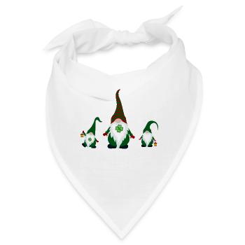 St. Patricks Day - Bandana - Weiß - Vorne
