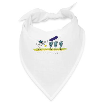 Motto von Sailor Shadoks - Bandana - Weiß - Vorne