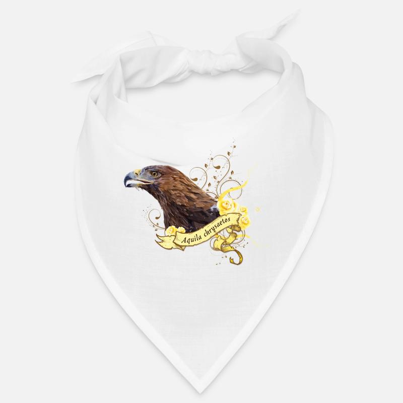 Aigle royal - Bandana - blanc