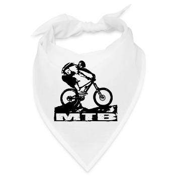 MTB - Bandana - Weiß - Vorne