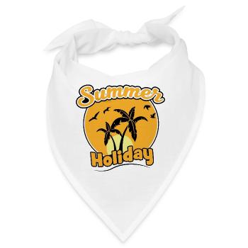 Summer holiday - Bandana - Weiß - Vorne