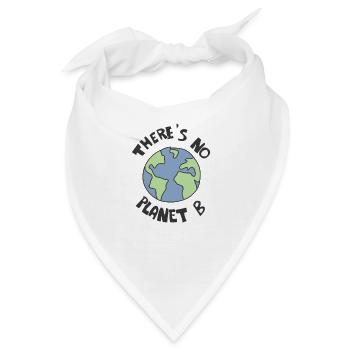 Klimaschutz Erde Klimawandel - Bandana - Weiß - Vorne