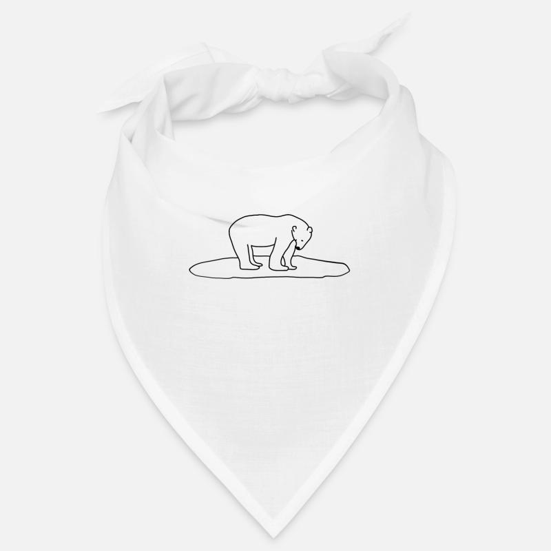Klimaschutz Eisbär Bandana