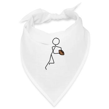 sport ball - Bandana - Weiß - Vorne