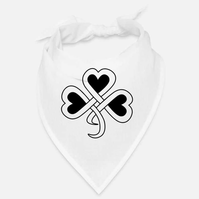Celtic clover vector shade Bandana