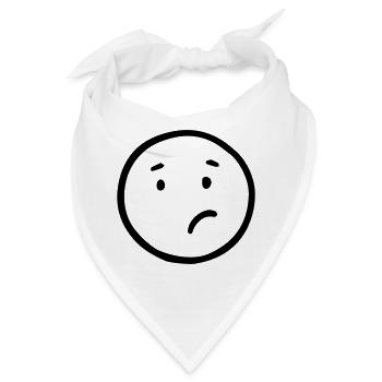 Verwirrt - Bandana - Weiß - Vorne