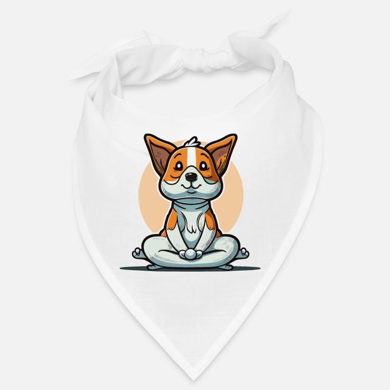 Poses de chiot Bandana