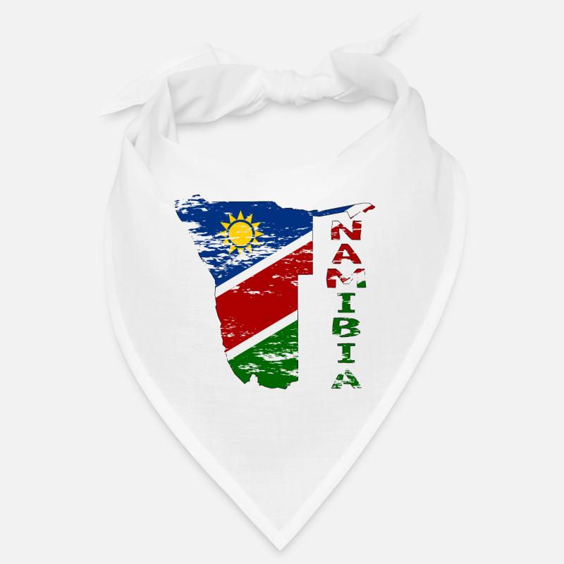 Namibia Map Flag used Bandana