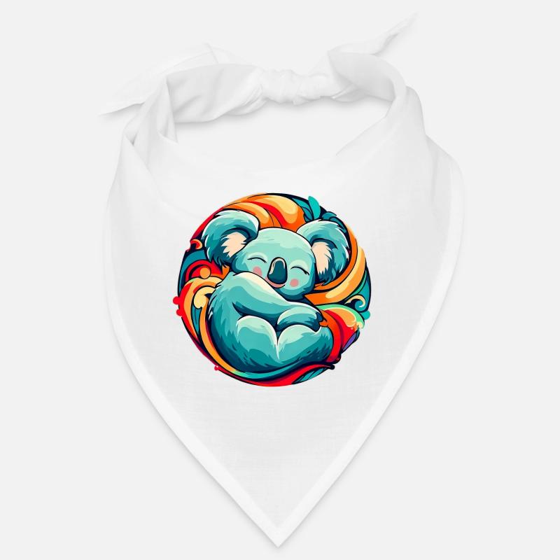 Koala schläft Bandana