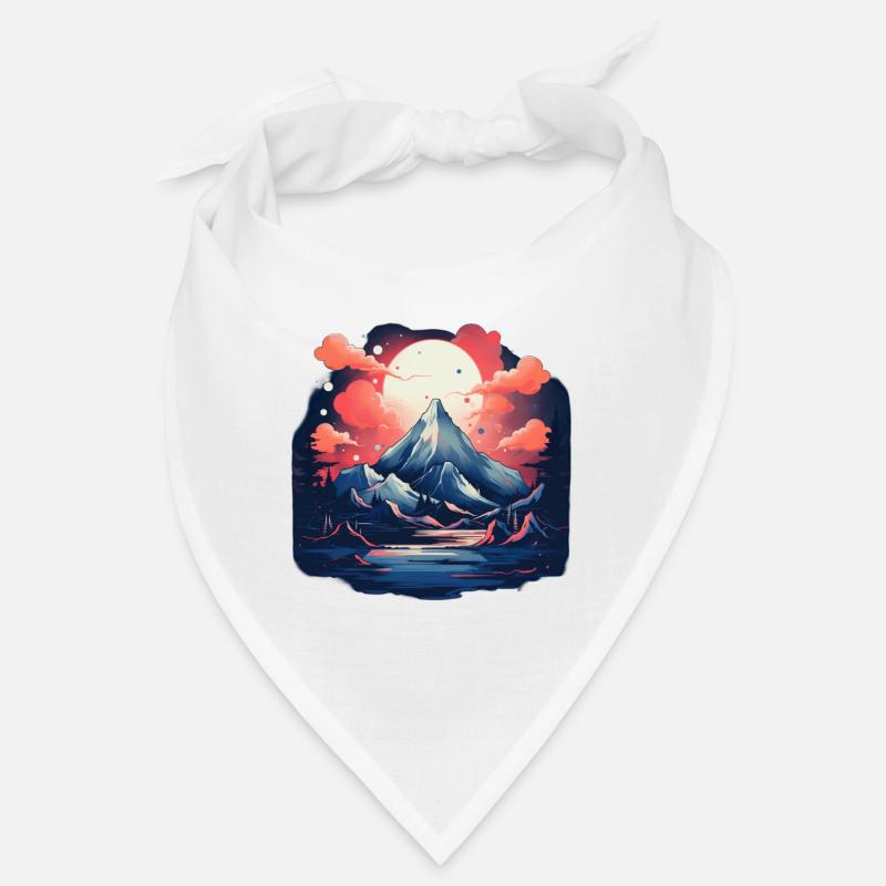 Montagnes Zen Bandana