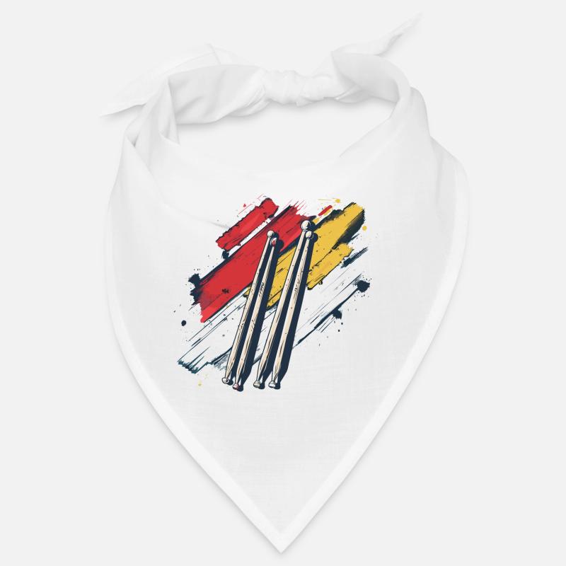 Drumsticks Graphic Bandana
