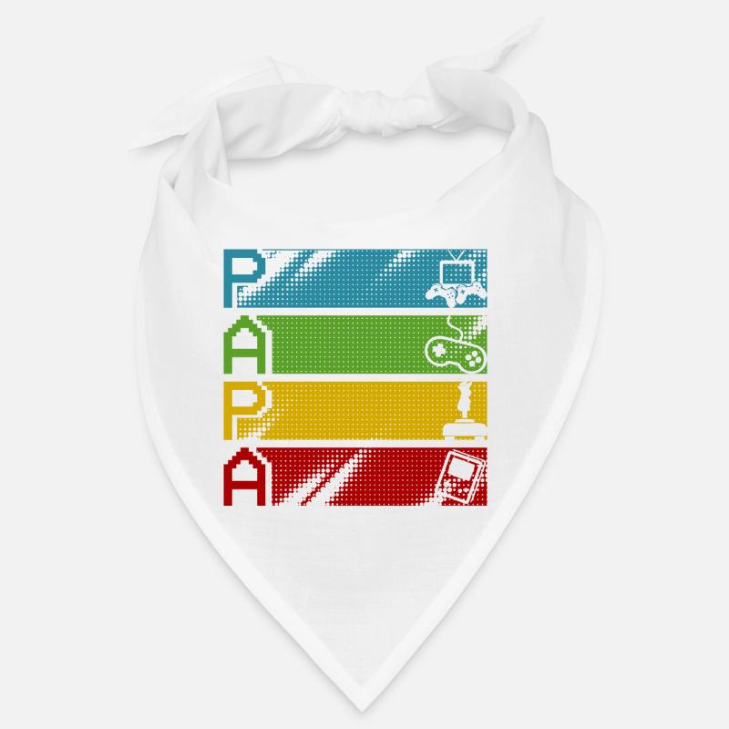 Retro Gamers Pixel Multicolor Bandana