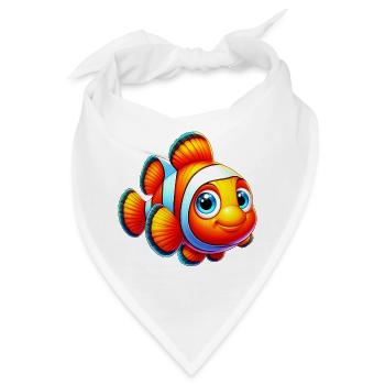 Clownfische - Bandana - Weiß - Vorne
