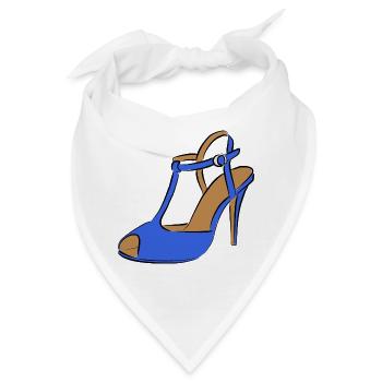 Schuh Mode - Bandana - Weiß - Vorne