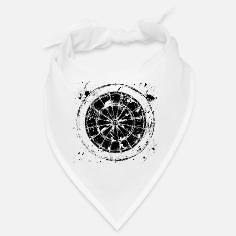 Dartboard Drawing Bandana