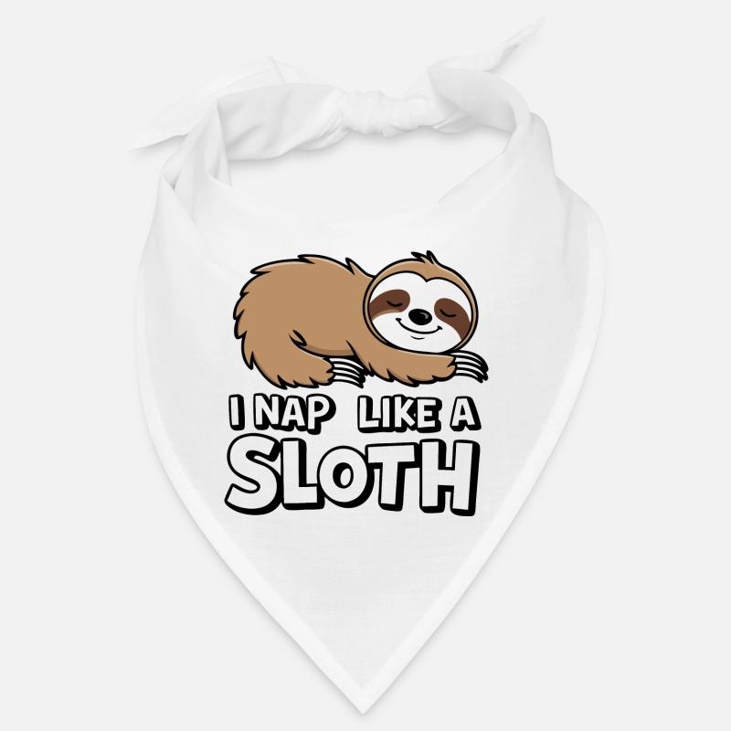 Sloth Sloths Sleeping Lazy Bandana