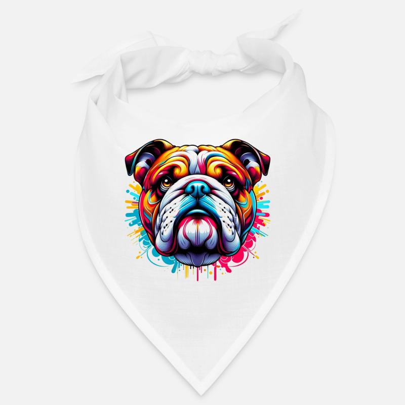 Bouledogue anglais Chien Bandana