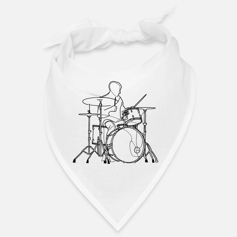 Dessin du batteur Bandana