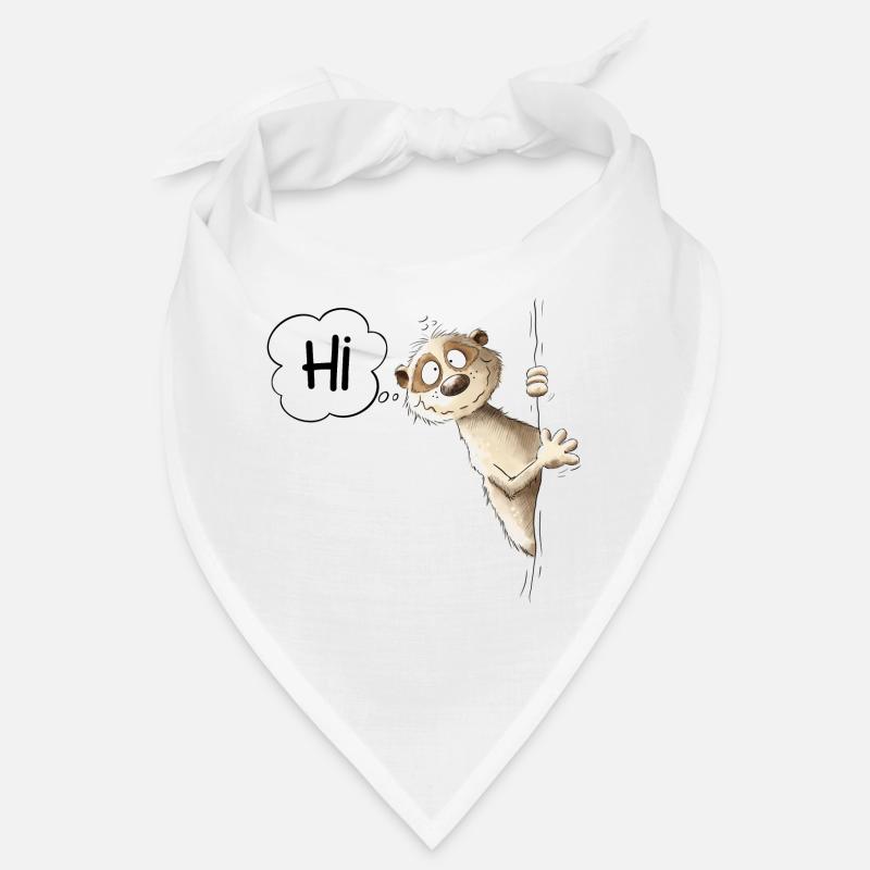 Hi Erdmännchen I Wildtier Tiere Bandana