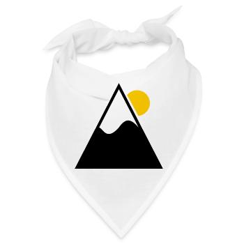 SKI. SKI. SCHLÄGER. SCHNEE. SNOWBOARDEN - Bandana - Weiß - Vorne