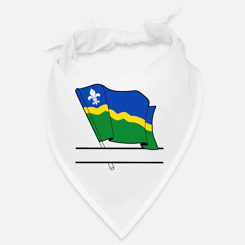 Flagge Flevoland Textbanner Bandana