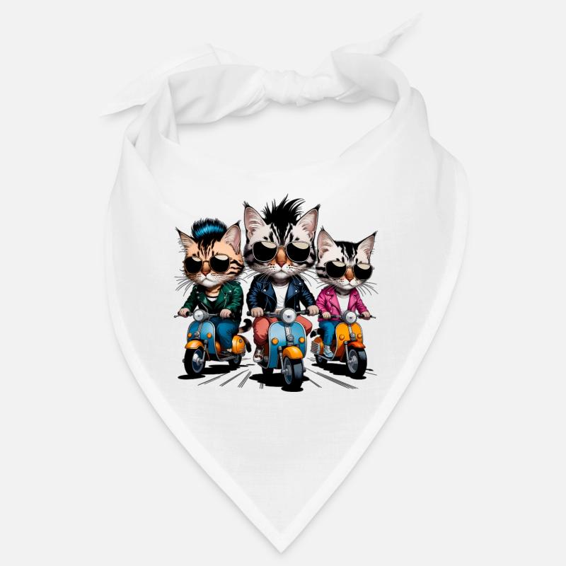Rocker cats Bandana