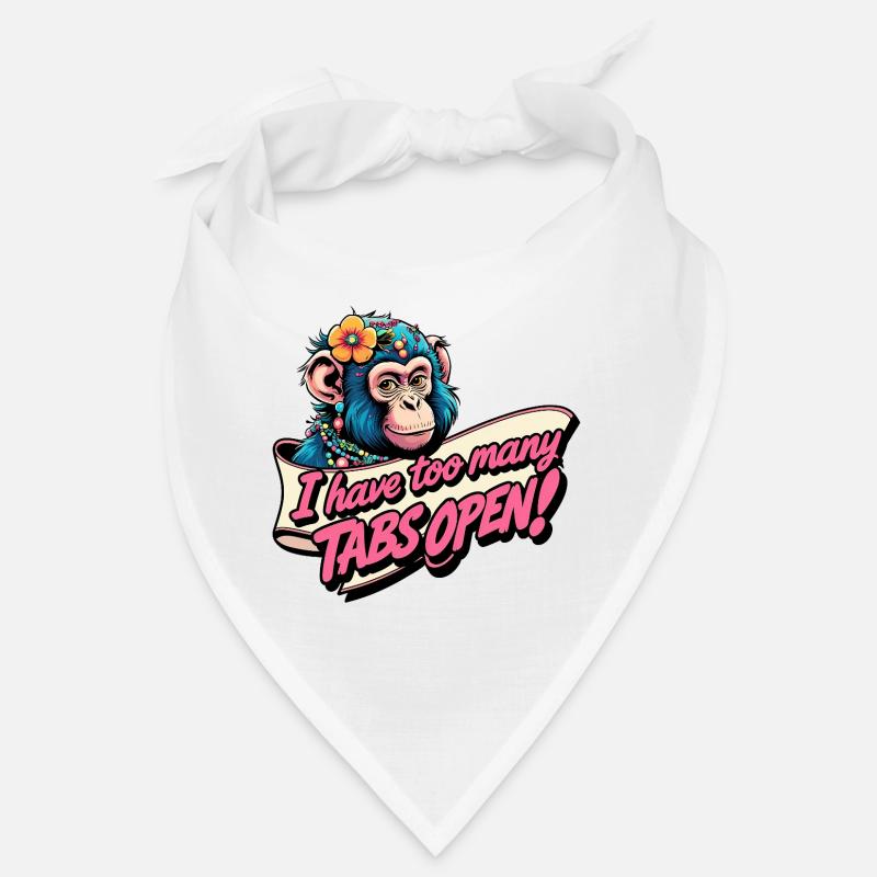 Too Many Tabs Open Bandana