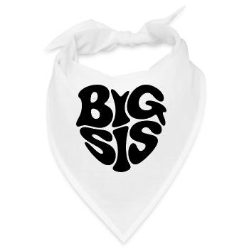 Big Sis - Bandana - Weiß - Vorne