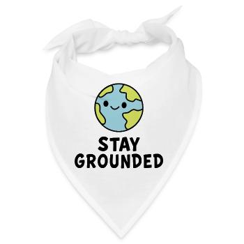 Skurrile Erde Cartoon Motivator - Bandana - Weiß - Vorne